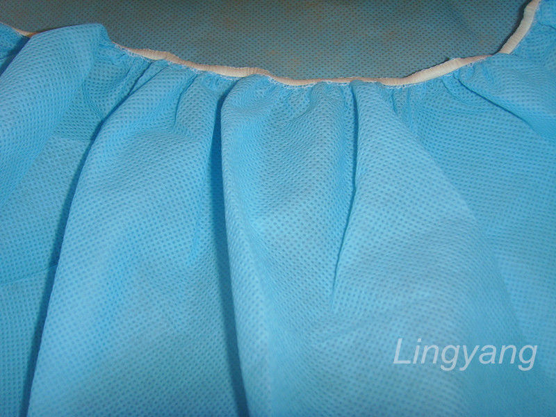 Disposable non woven bed sheet with elastic corner