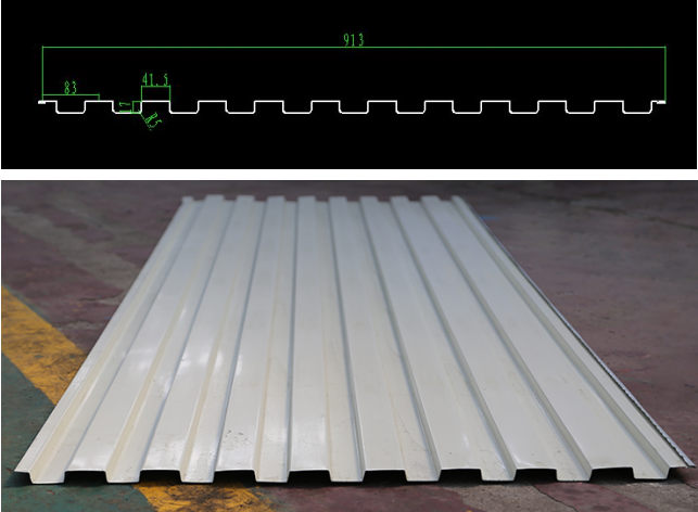 Drawing profile of rolling shutters 