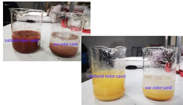 Anti-Acides&Alkalis Not Fade Pigment High-Temperature Sintered Art Craft Color Sand