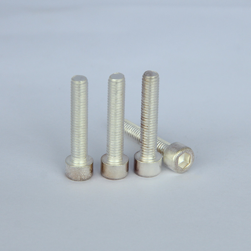 Non-standard Custom Stainless Steel Screws Silver-plated Stainless Steel Mechanical Screw Silver-plated Stainless Steel