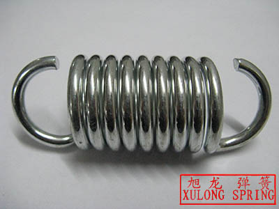 bright zinc coating tension spring for plastic extruding machine