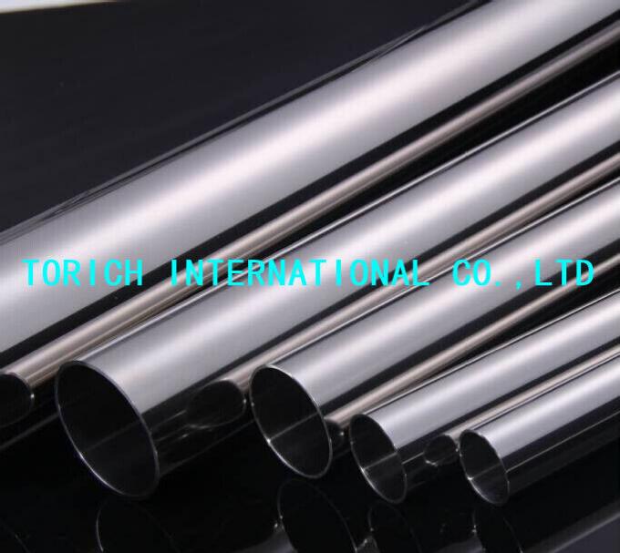 ASTM A270 Bright Annealed Stainless Steel Tube , Stainless Steel Welded Tube