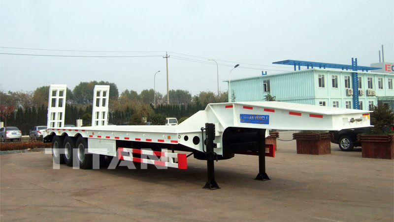 60 Ton Lowbed Trailer 3 axles 
