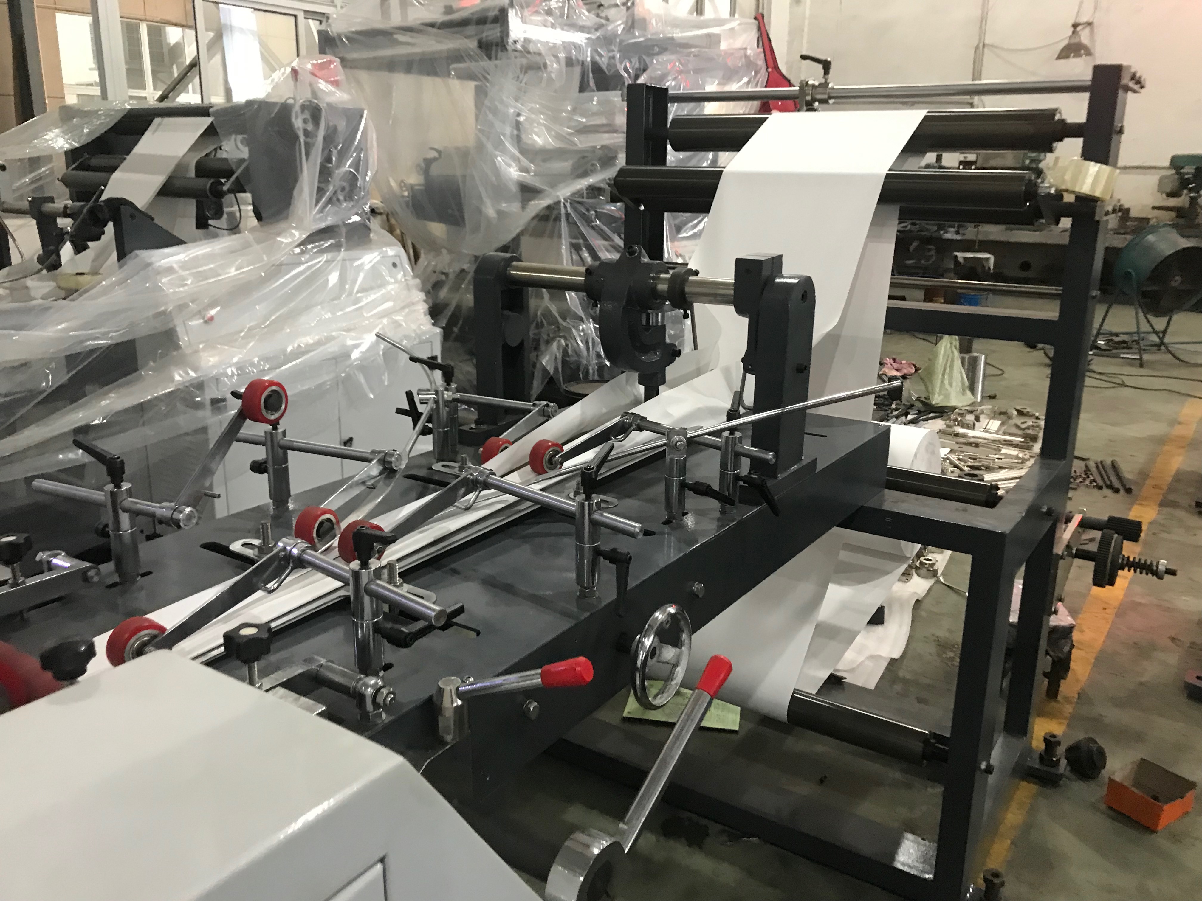 2019 new hotsale mechanical type flat v bottom paper bag making machine