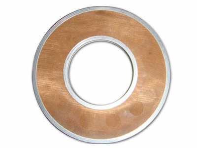 The ring filter disc is composed of copper wire mesh and perforated metal ring.