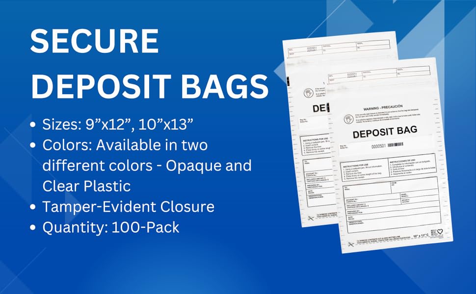 Secure Deposit Bags 1