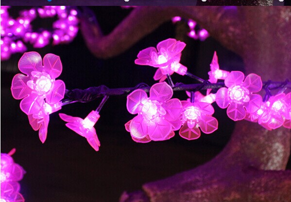 Wholesale Outdoor LED Cherry Blossom Christmas Tree Lights