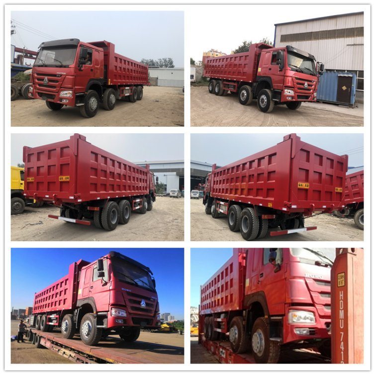 Sinotruk 371HP 420HP 12-Wheel Dump Truck HOWO 8X4 Dump Tipper Trucks