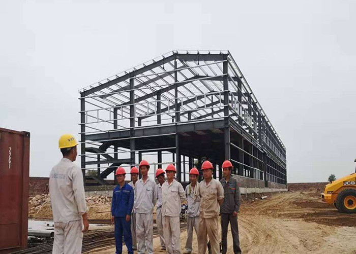 Design Prefabricated Fast Construction Large Span Metal Frame Warehouse Easy Installation Light Steel Structure Building