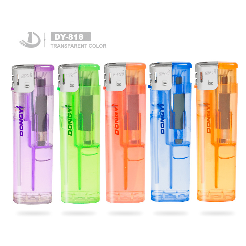 Cheap Electronic Advertising Smoking Solid Color Lighter with Reliable Quality