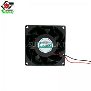 China 110V 80x80x38mm EC Axial Fans Small Size Free Standing For Air Cooling on sale 