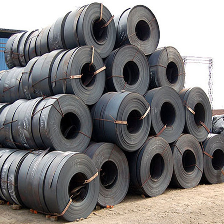 Q235 Q235B Q345 Q345b Ss400 CRC HRC Ms Mild Cold Hot Rolled Carbon Steel Coils ASTM A36 Mild Steel Coil Customized Size China Hot Rolled Black Carbon Steel Coil