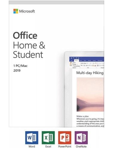 100 % Original Office 2019 Home and Student DVD Retail Box 64 Bits FPP Package online activation 0