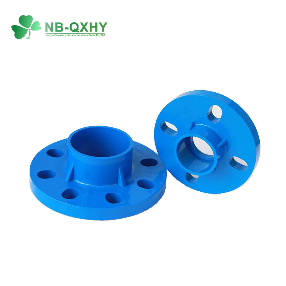 OEM PVC Newest Blue/Grey Plastic UPVC DIN Standard Pipe Fitting Flange