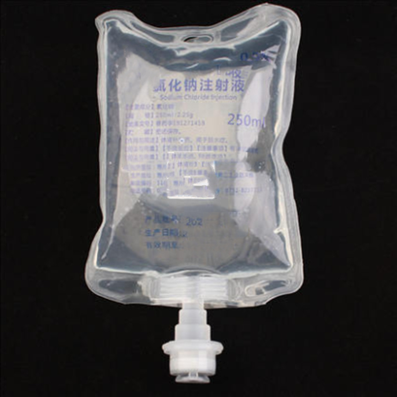 Intravenous Single Port Non PVC IV Fluid Bag Infusion Bag Hospital Drip Bag