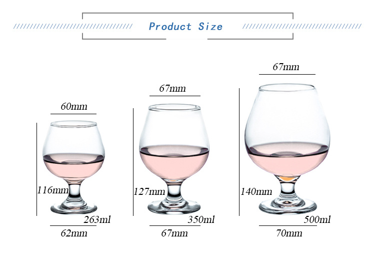 Large Stock 250ml 8.45oz Goblet Vintage Posh Crystal Wine Glass for Drinking