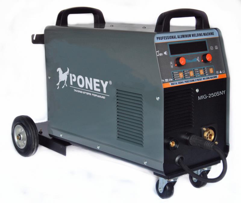 Double pulses Aluminum MIG welding machine with MMA and lift TIG function