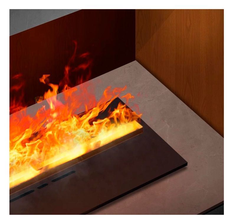 Multiple Function Electronic Simulated Flame with Atomizing Humidification Function Fireplace