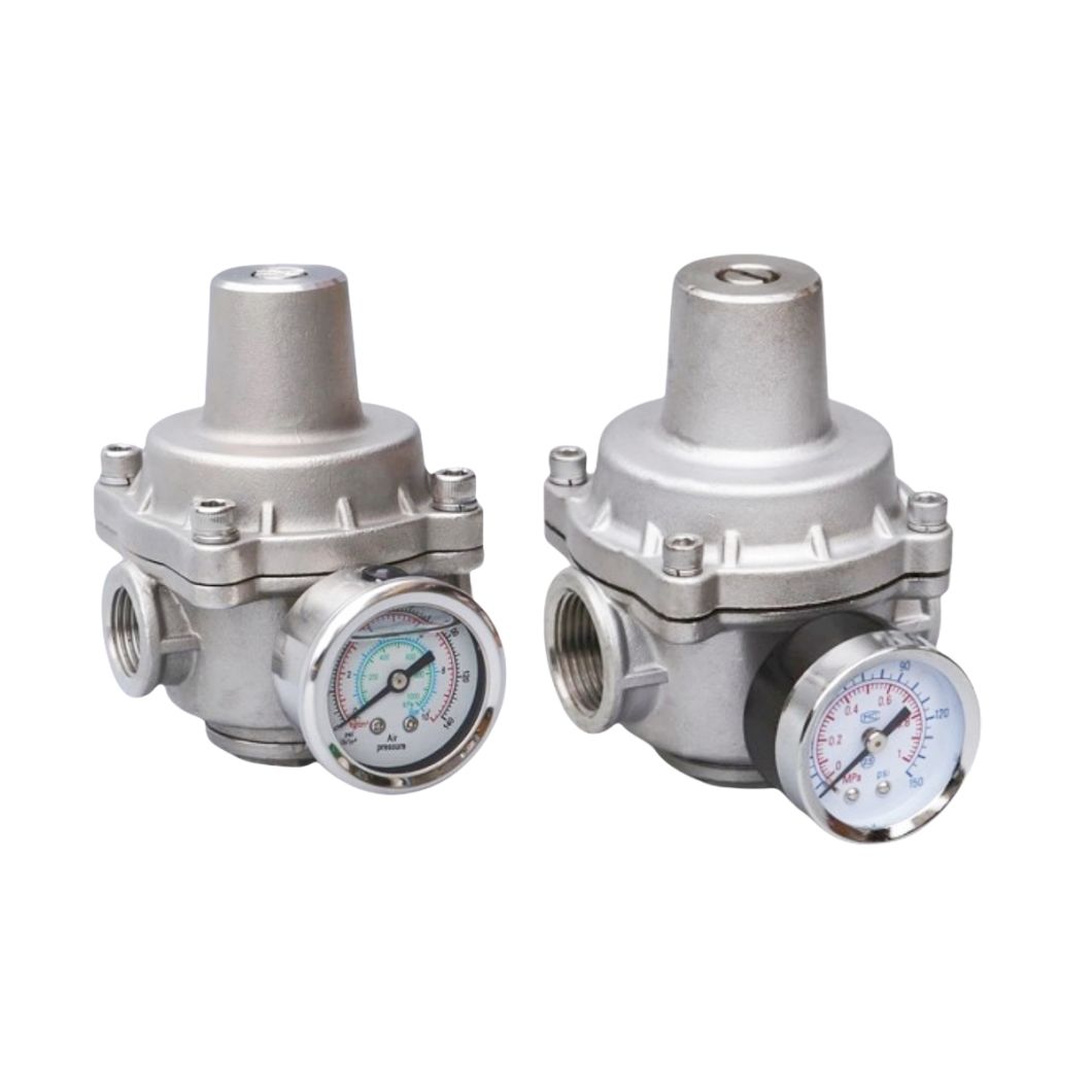 Premium Outlet Stainless Steel Threaded Pressure Reducing Valve for Water