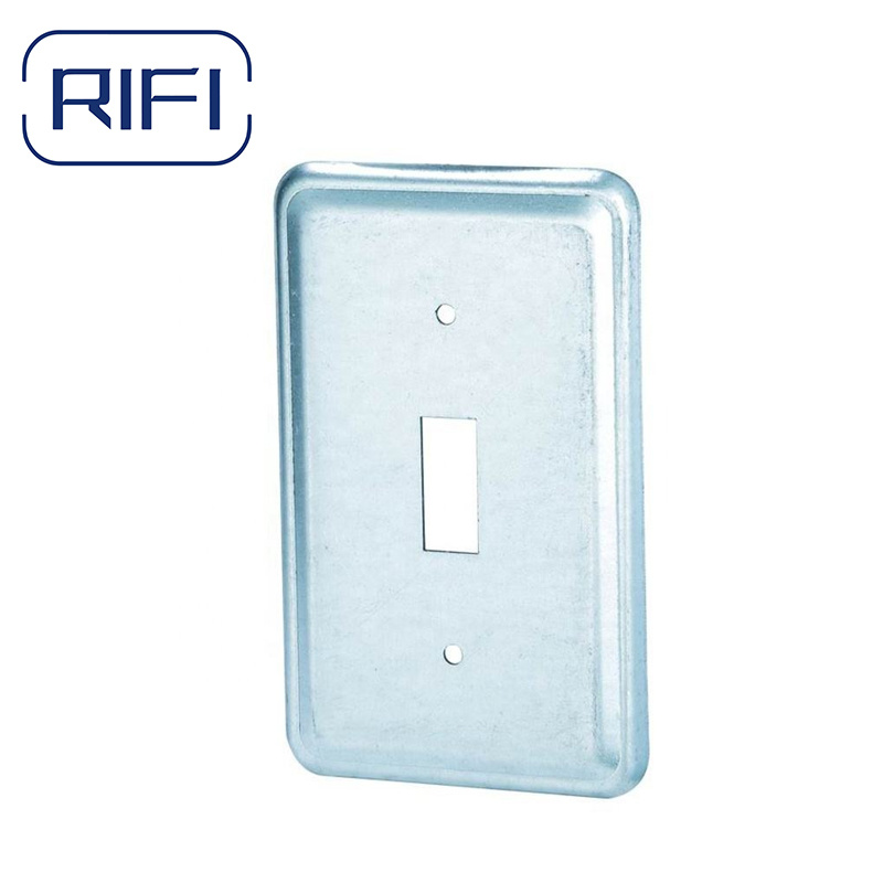1.0mm 1.2mm Thickness Rectangular Box Cover Electrical Box Cover Caja Tapa Blind