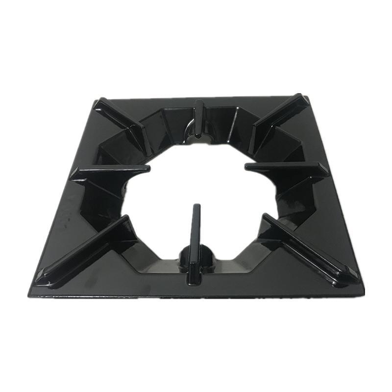 Square OEM Black Cast Iron Frame Pan Supports