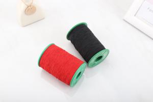 China 0.8mm 100m Core Spinning Elastic Yarn  For Weaving Thin Cord Colorful OEKO-TEX on sale 
