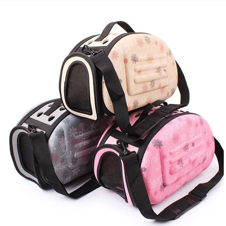 Foldable Outdoor Plastic EVA Dog Shoulder Carrier Pet Bags