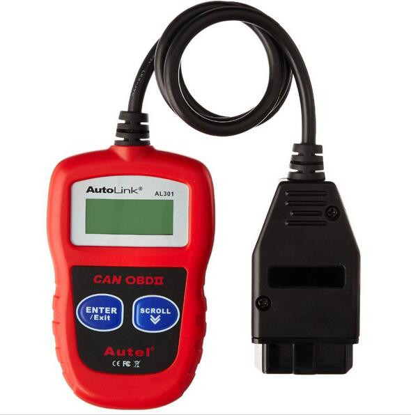 Autel AutoLink AL301 OBDII/CAN Code Reader Clear DTCs Easiest-To-Sse Tool Autel Car Scanner