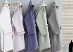 Custom Polyester Plush Kimono Hotel Quality Bathrobes Soft Warm Fleece
