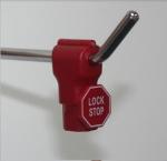 COMER retail security 6mm EAS Security Stoplock/Hook lock/Stoplok for Shops/Chain Stores