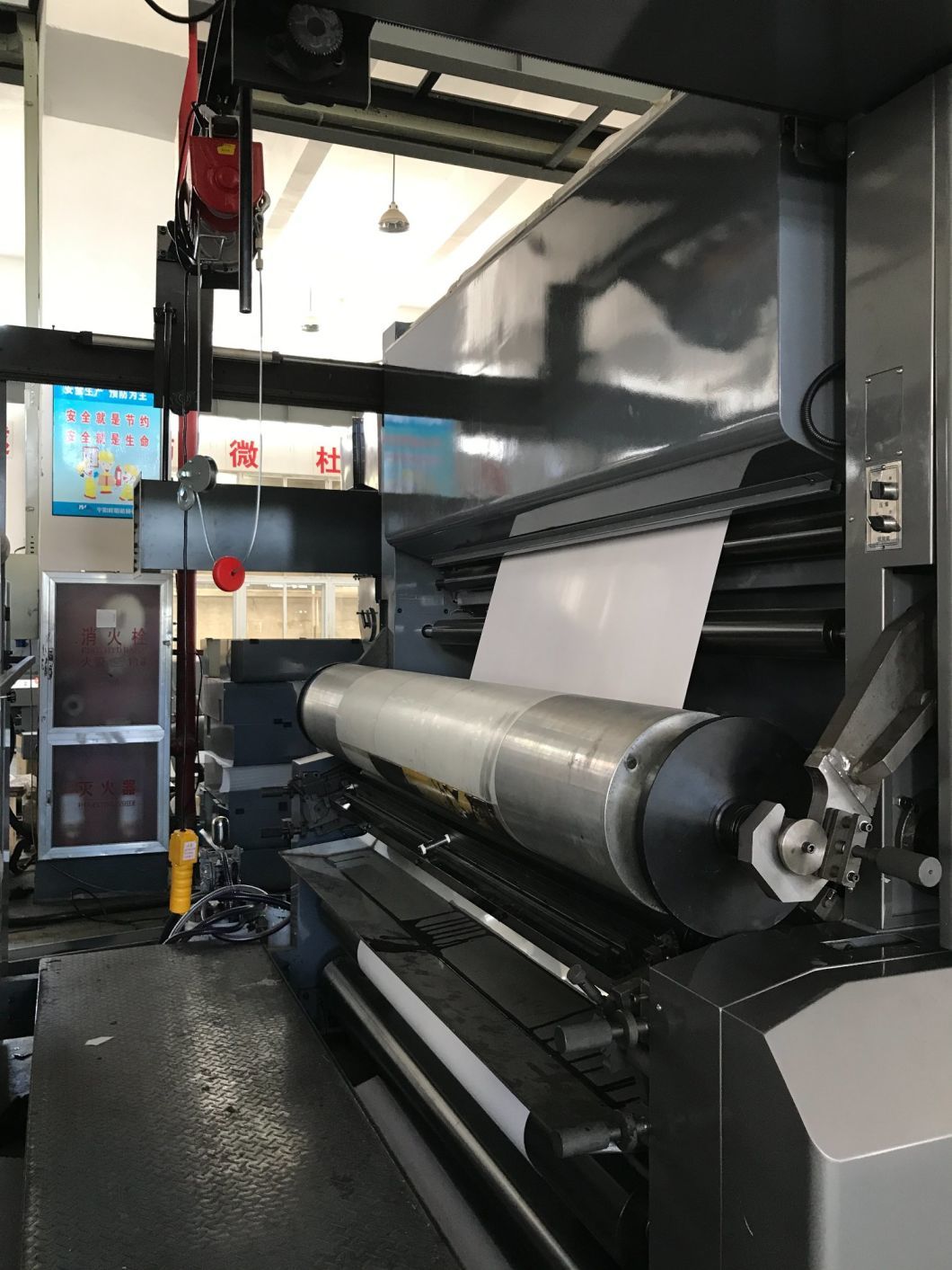 Water Ink Flexo Printer Servon Control for Wide Carton Box Preprint