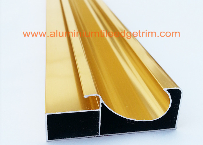 gold aluminium cabinet door frames