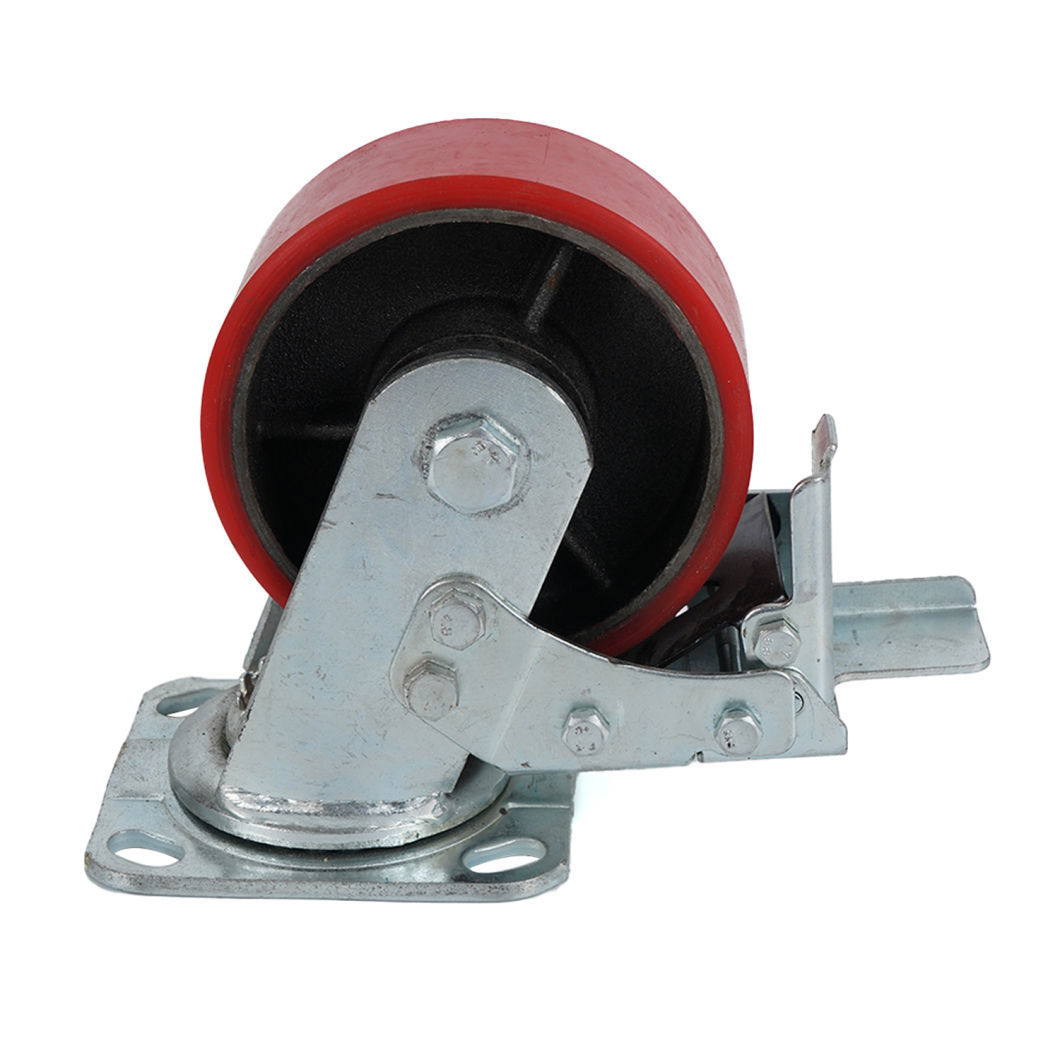 200mm 800kg Heavy Duty Iron Core Wheel and Casters
