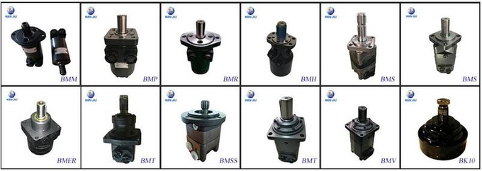 China BMER Hydraulic motor manufactuter replace Parker TG TF with option valve cavacity 2