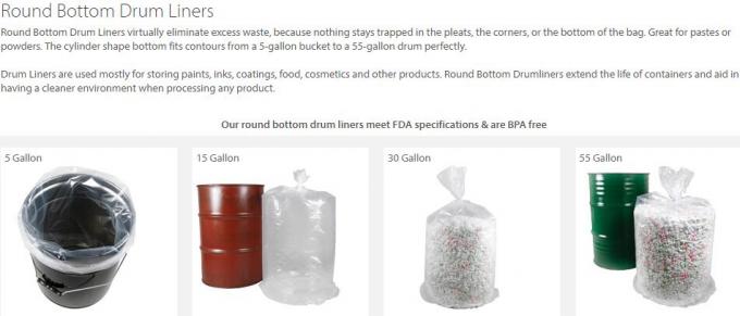 Flowerpot Lining Bags, Plastic Flower Pot Liners, Baskets & Pot Liners, Round Plastic Polyethylene Recycled Flower Pot L 11