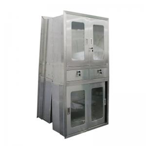 Hospital Furniture Instrument Stainless Steel Medical Cabinet With
