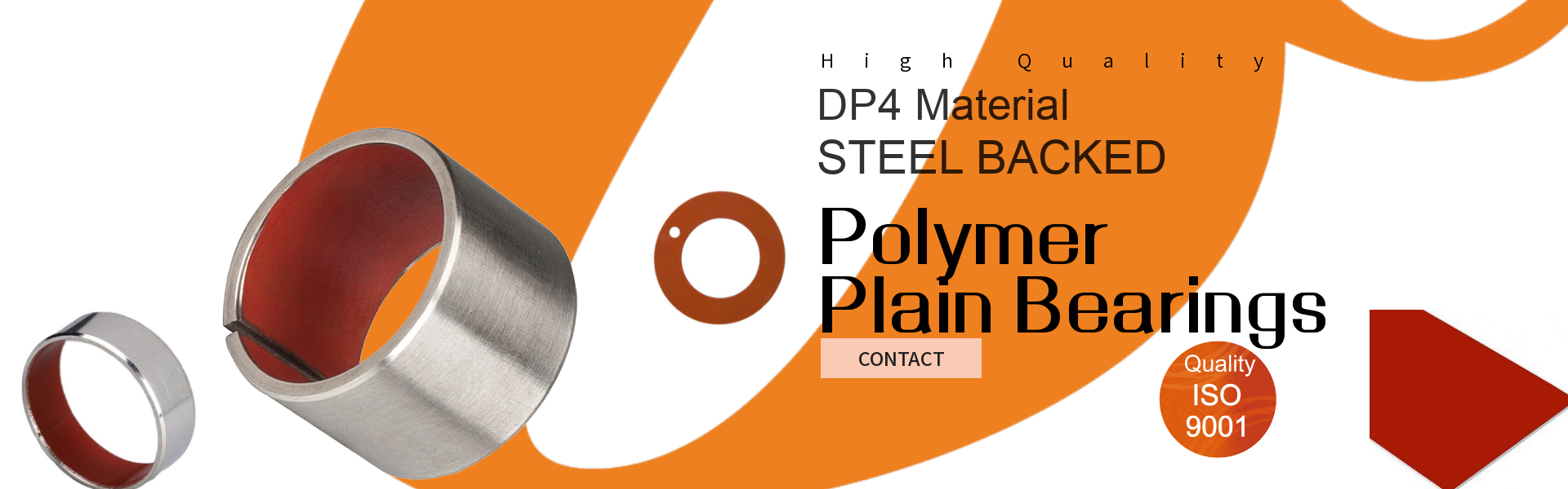 DP4 Polymer Plain Bearings