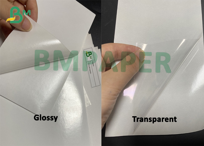 Transparent PET Sticker Paper 