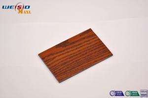 China Aluminium Composite Decorative Metal Wall Panels Interior Wood Grain Looking on sale 