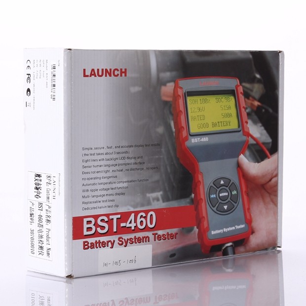 Top Sale Original Launch BST460 Battery System Tester 1 suitable for 6V&12V starting/charging BST-460