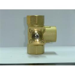 China 2 Way DN20 3 Point Brass Electric Water Ball Valve For Hitachi Central Air Conditioner for sale