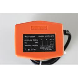 China ON/OFF Control 15 seconds Running Time AC24V 4N.m torque Electric Actuator WRA-6302A for sale