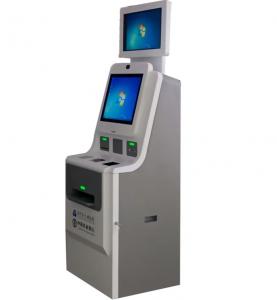 China 17inch Touch Screen Self Service Kiosk Bank Terminal With Cash Deposit on sale 