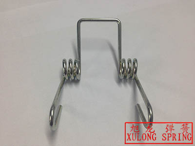 nickel coated high precision torsion spring for industry machinery