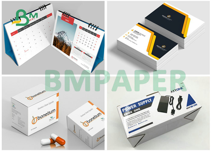 16PT 24PT C1S Cover White Cardstock In Sheet For Packing Pharmaceuticals