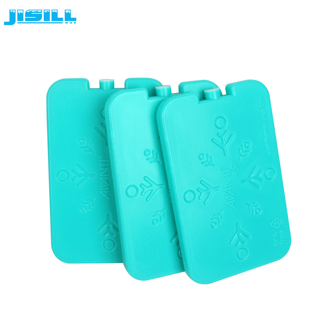 HDPE Material Hard Plastic Reusable Slim Lunch Food Ice Pack For Cooler Bag
