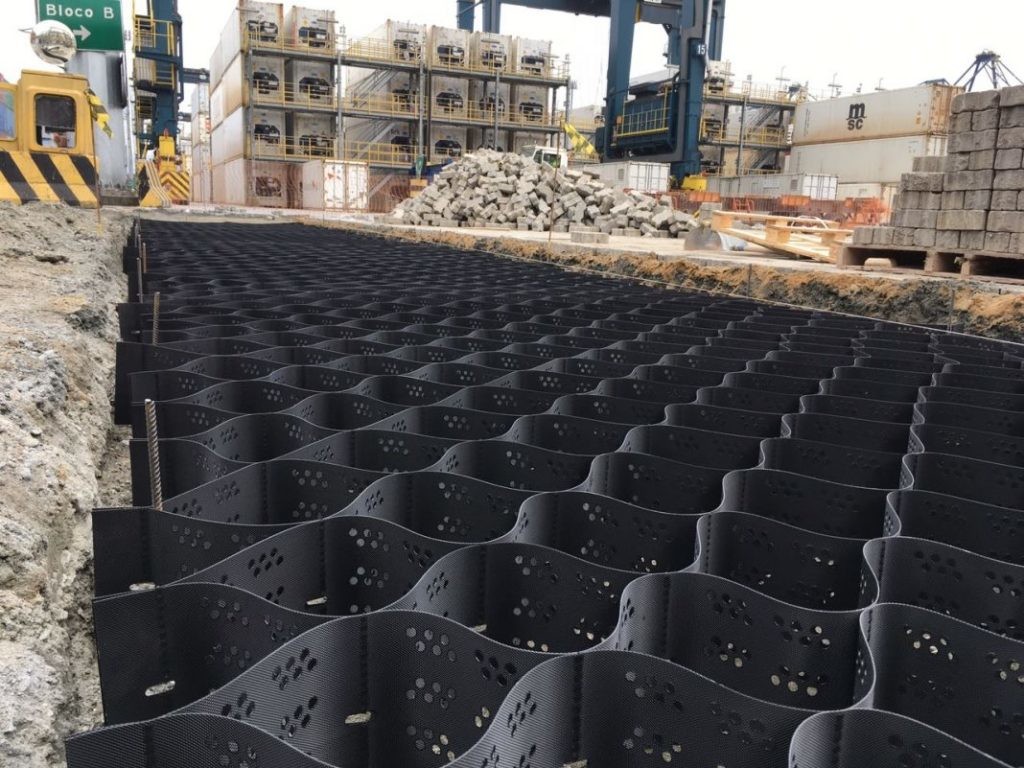 HDPE Plastic Geocell Manufacturer Price Gravel Grid Geo Cell For Road Construction