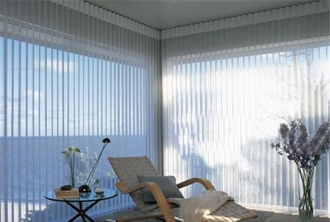 Manual & Motorized white PVC vertical blinds and curtain voile blind for outdoor home office customized