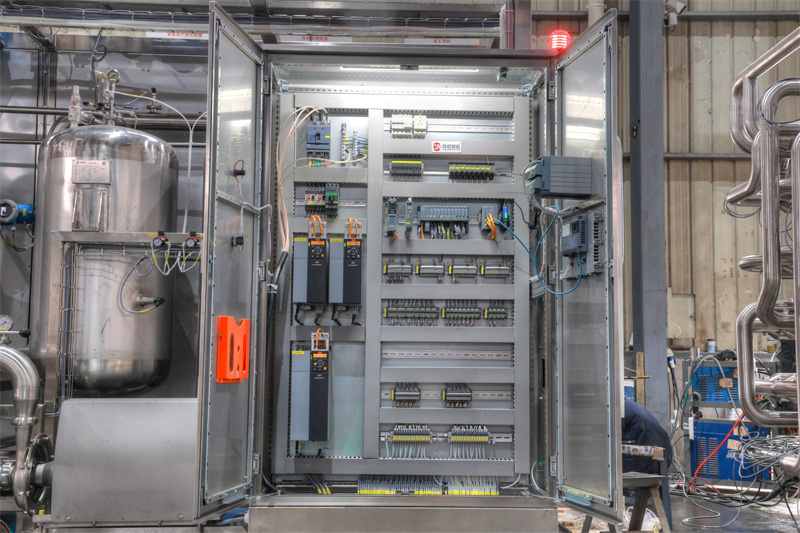 Full Automatic Tubular Uht Aseptic Sterilizing Equipment 1000 Liter Milk Pasteurizer Machine