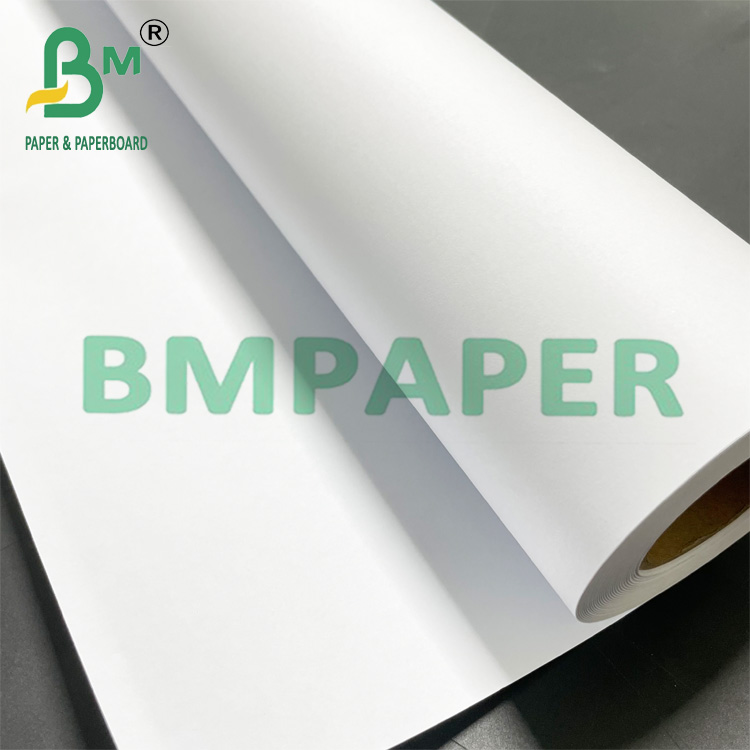 30 Inch 36 Inch White Uncoated Plotter Paper For Mechanical Drawing